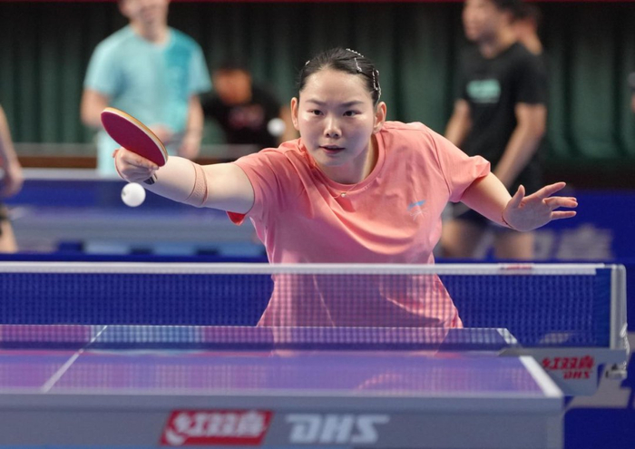 王艺迪覃予萱晋级女乒伦敦世乒赛选拔四强