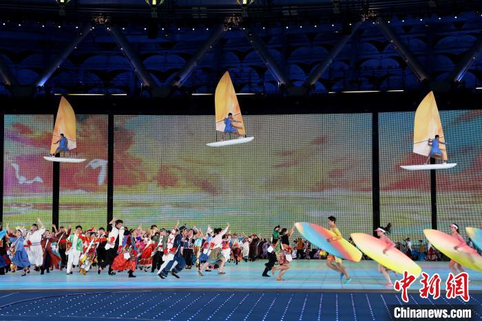 第十二届全国少数民族传统体育运动会三亚闭幕
